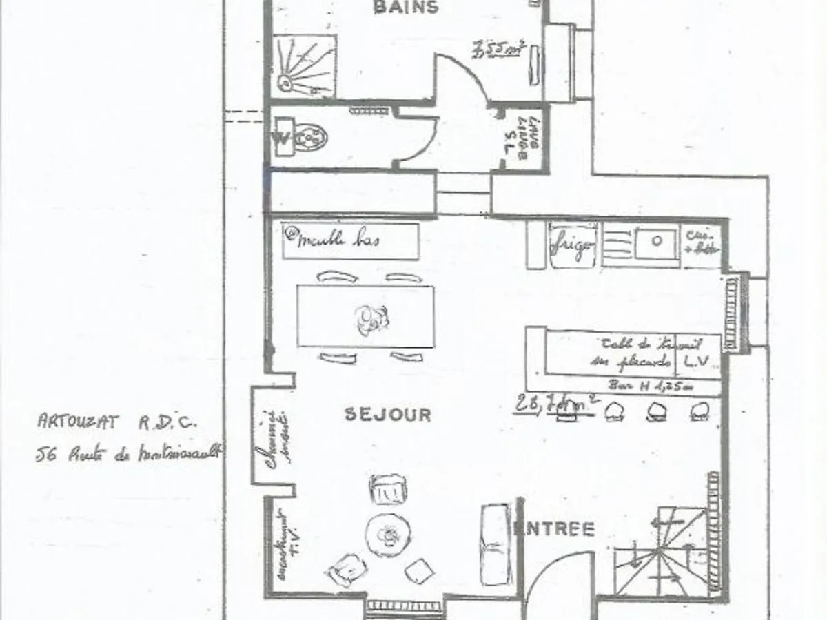 Maison Independante Avec Grand Jardin Et Cheminee, Proche Saint Pourcain - Confort Et Tranquillite - Fr-1-489-38 Bransat 法国
